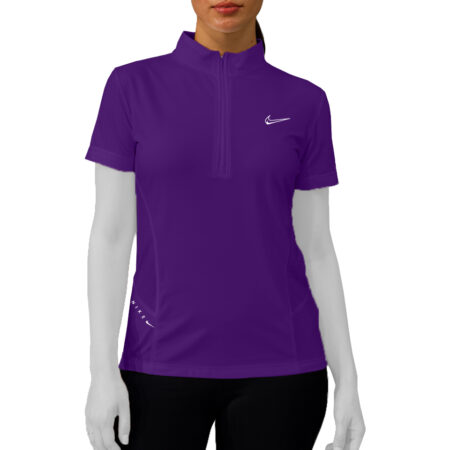 تيشرت نيم زيپ ورزشی زنانه کد 401533