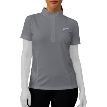 تيشرت نيم زيپ ورزشی زنانه کد 401535