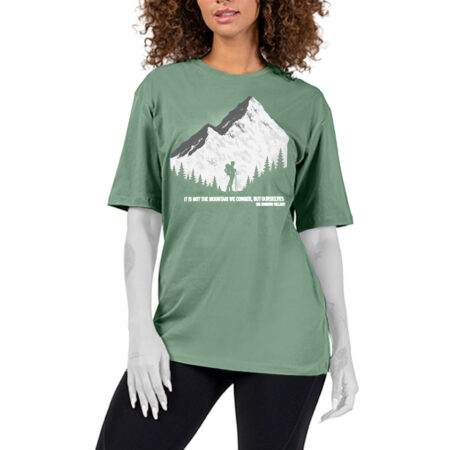 تيشرت لانگ ورزشی طبيعت گردی زنانه کد 401539