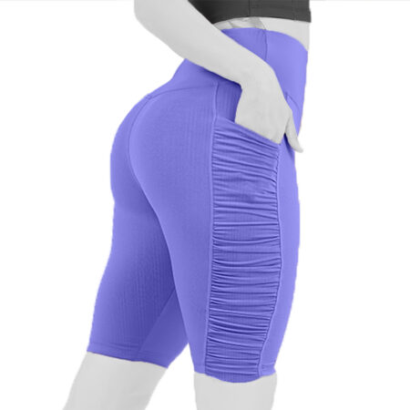 بایکر ورزشی زنانه مدل بغل چین دار کد 403273