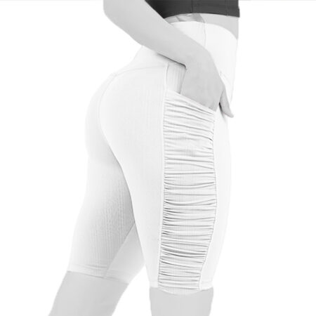 بایکر ورزشی زنانه مدل بغل چین دار کد 403274