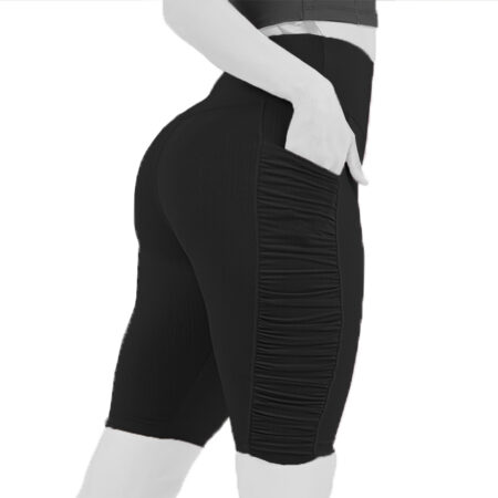 بایکر ورزشی زنانه مدل بغل چین دار کد 403277