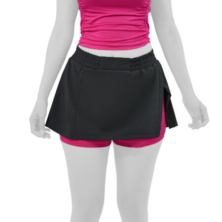 دامن ورزشی زنانه کشاله دار مدل چاکدار کد 403279