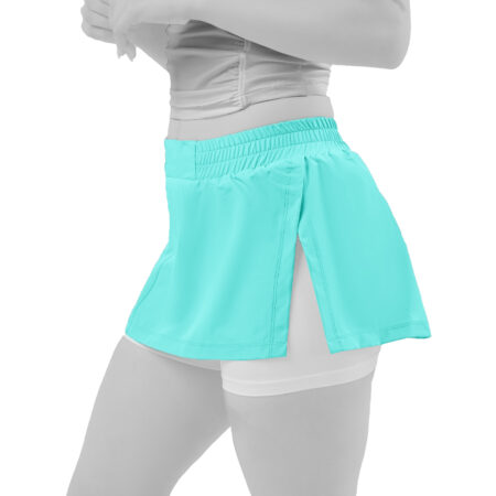 دامن ورزشی زنانه کشاله دار مدل چاکدار کد 403283