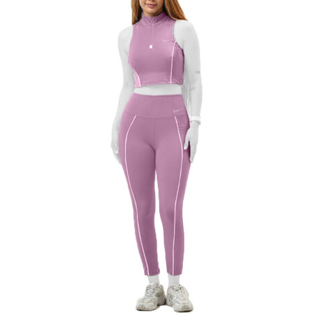 ست لگ و نیم تنه ورزشی زنانه مغزی دوزی کد 406185