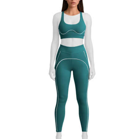 ست لگ و نیم تنه ورزشی زنانه اسپرت فلامنت مدل الو یوگا alo yoga کد 406192