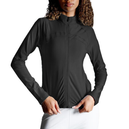 سويشرت ورزشی زنانه الويوگا AloYoga مدل برش دار کد 407042