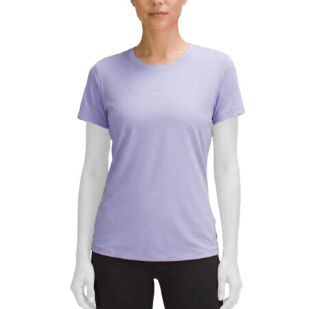 تيشرت ورزشی زنانه مدل لولولمون Lululemon ساده و بیسیک کد 401635