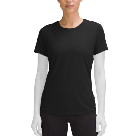 تيشرت ورزشی زنانه مدل لولولمون Lululemon ساده و بیسیک کد 401636